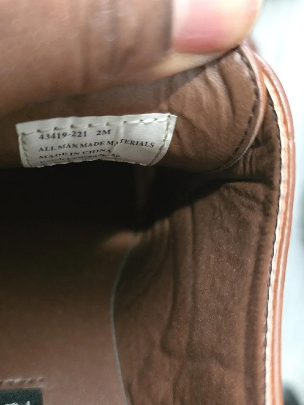 Stacy Adams Men's Tan Wingtip Brogues